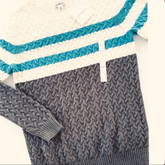 Croft & Barrow  Cable Knit Sweater - Picture 4 of 6